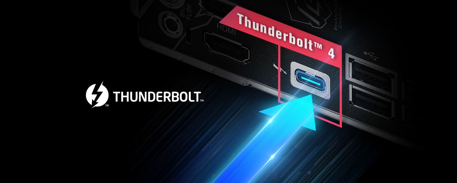 Thunderbolt™ 4/USB4 Type-C